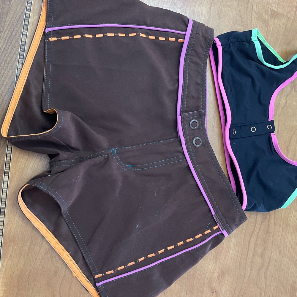 Brown and Black 3 Piece swimsuit LOT